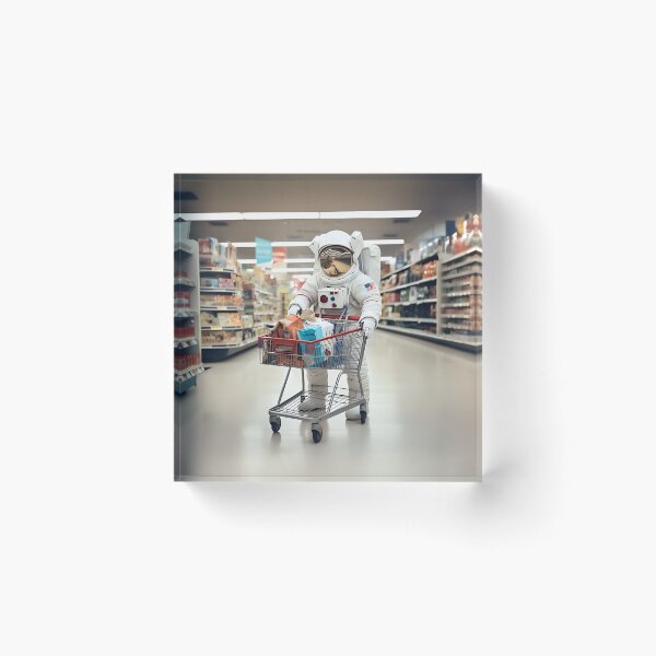 Artikelvorschau, humorvoller Astronaut entworfen und verkauft von Art91design.