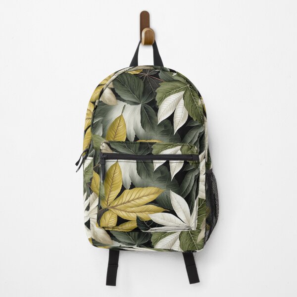 Item preview, Botanical Bliss tropical leaves natural designed and sold by Piyakan.