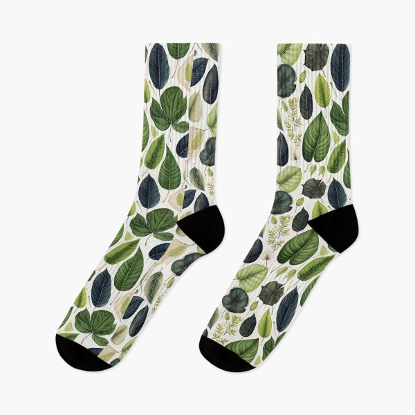 Item preview, Botanical Bliss  tropical leaves  natural designed and sold by Piyakan.