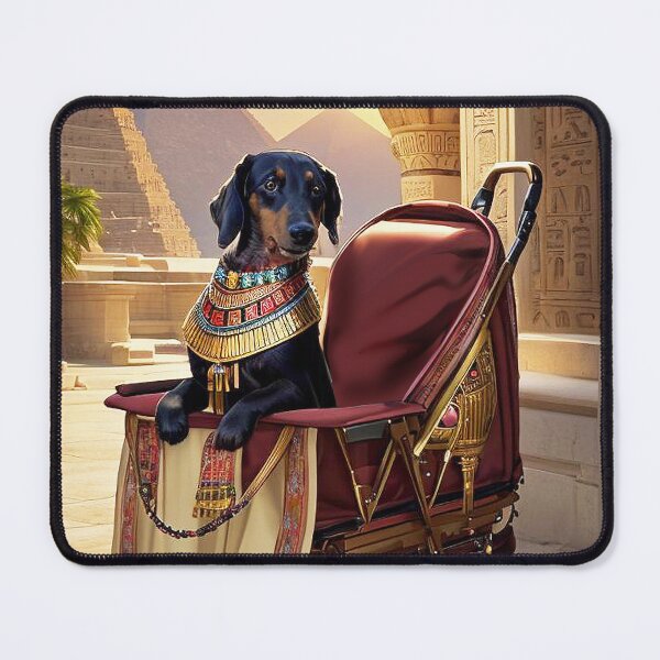 Item preview, Pharaoh dachshund in Egypt designed and sold by MarcoDesigner78.