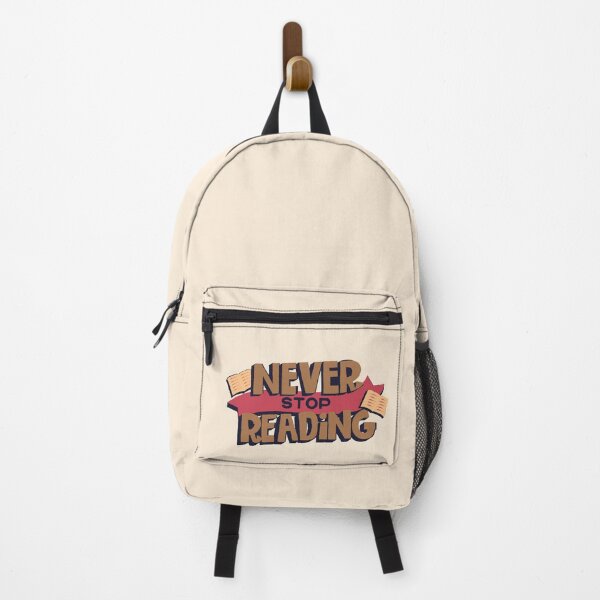 Item preview, Never stop reading designed and sold by BookishSpace1.