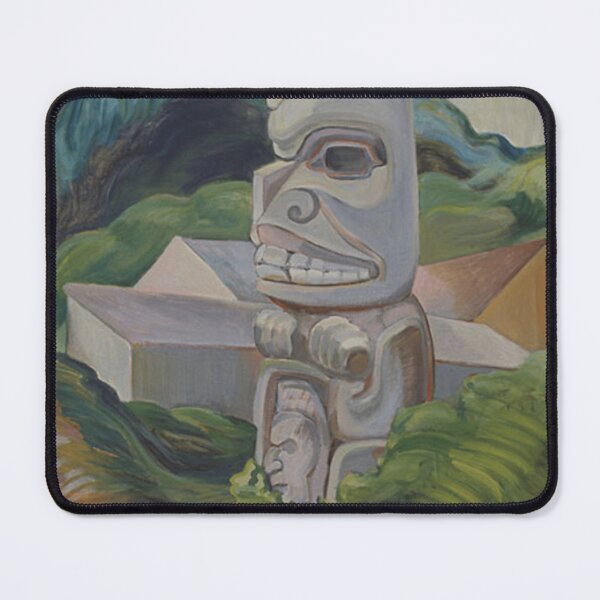 Item preview, Emily Carr,A Skidegate Beaver Pole designed and sold by TheRedVineyard.