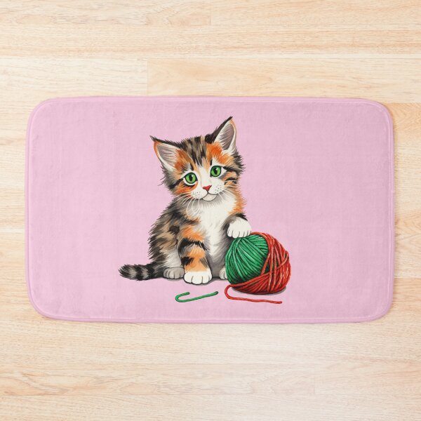 Item preview, Adorable Calico Cat Artistry Meets Crochet Yarn designed and sold by AlienSkinEyes.