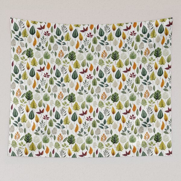 Item preview, Botanical Bliss tropical leaves natural designed and sold by Piyakan.