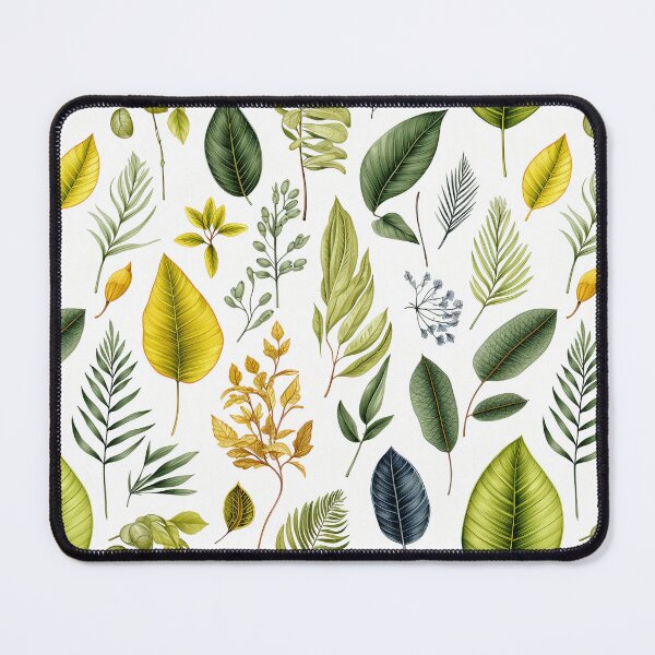 Item preview, Botanical Bliss tropical leaves natural designed and sold by Piyakan.