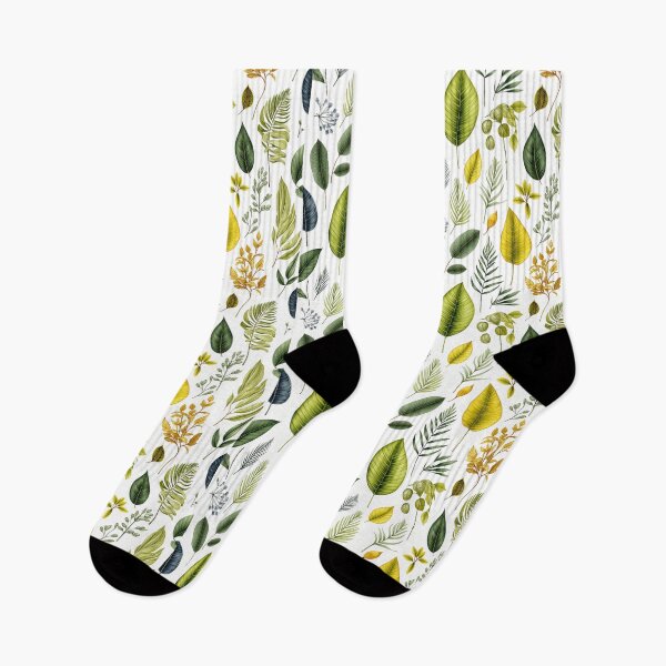 Item preview, Botanical Bliss tropical leaves natural designed and sold by Piyakan.