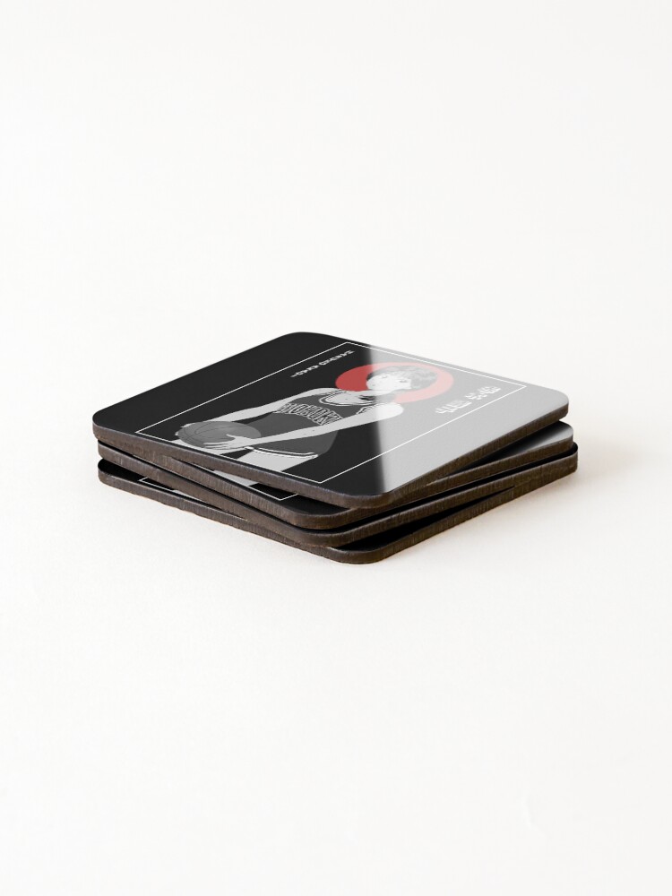 Thumbnail 4 of 5, Coasters (Set of 4), Haruko Akagi Slamdunk Simple designed and sold by RoderickDoyle.