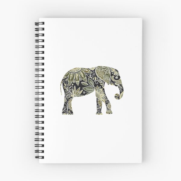 Aperçu de l'œuvre Éléphants ornés créée et vendue par Kudryashka.