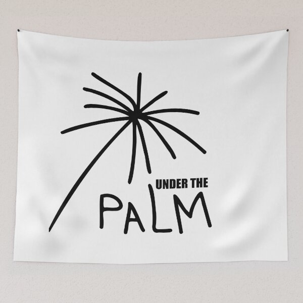 Item preview, Under the palm. Beach life. Stylish simple culture. Summertime. designed and sold by Creavision.