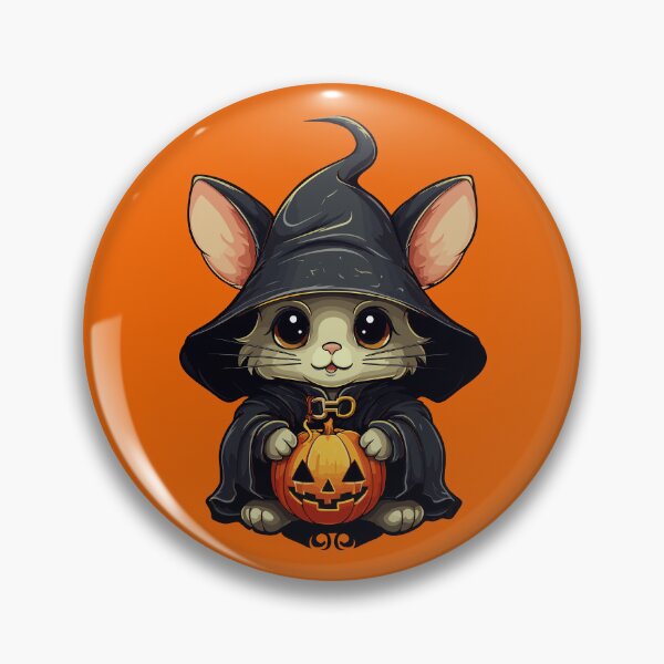 Item preview, kawaii Mouse dressed in a Halloween costume  designed and sold by Niktarka.