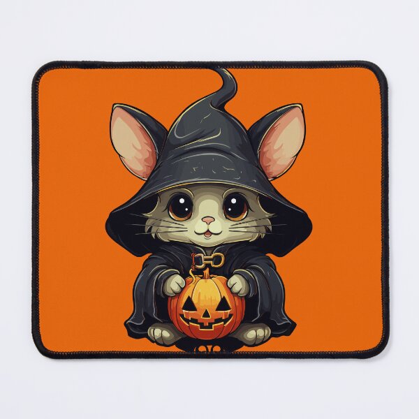 Item preview, kawaii Mouse dressed in a Halloween costume designed and sold by Niktarka.