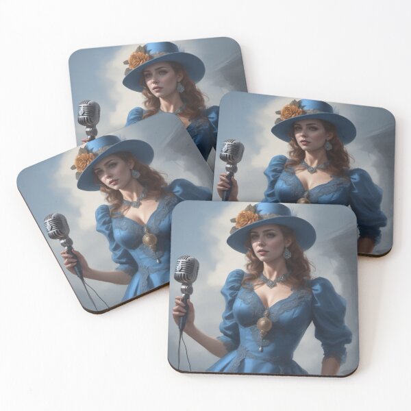 Item preview, Singer in Blue designed and sold by Synthartik.