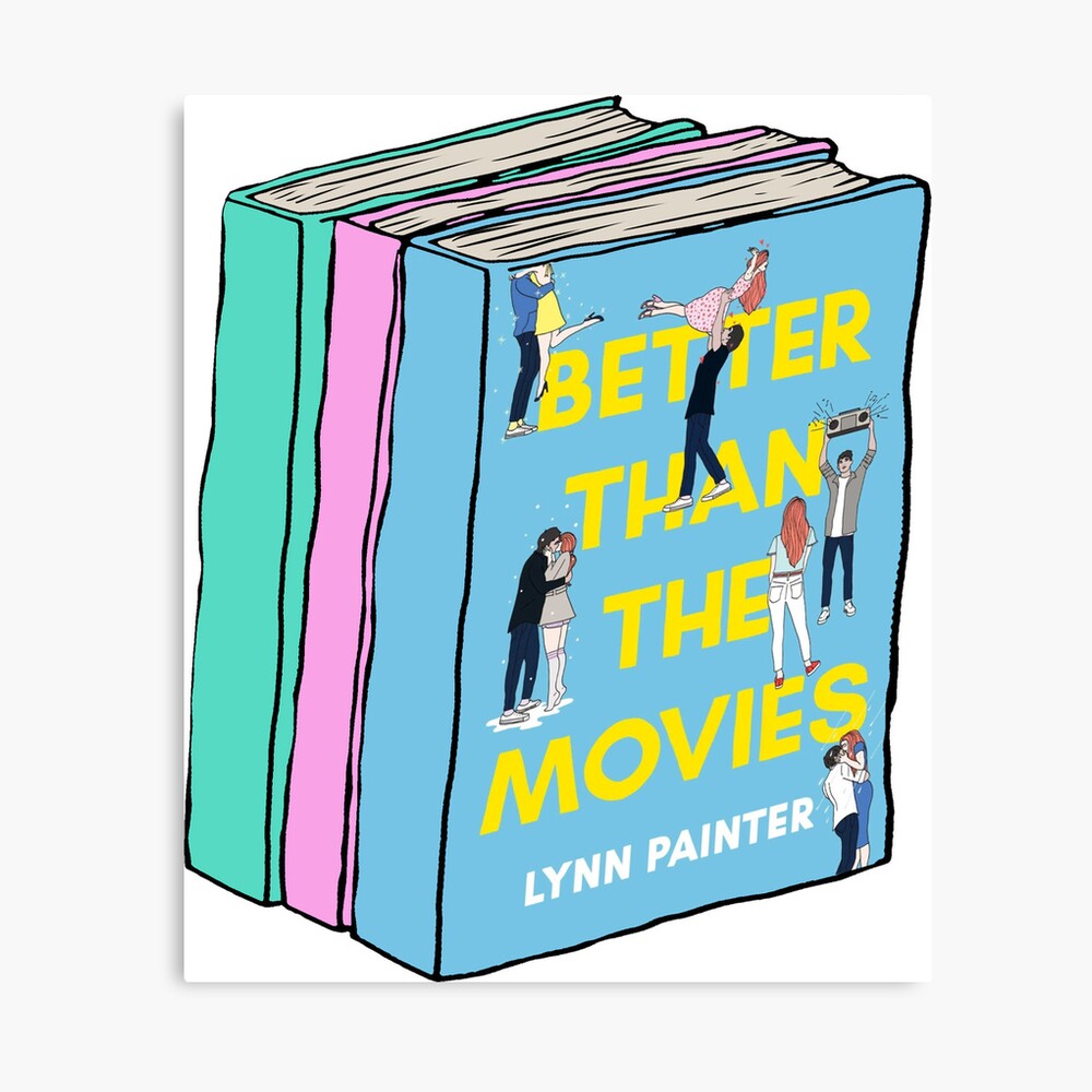 Better Than The Movies - Lynn Painter Sticker for Sale by bookshelfsketch