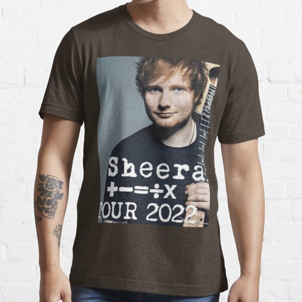 Ed Sheeran Tour Merch 2025 collection display