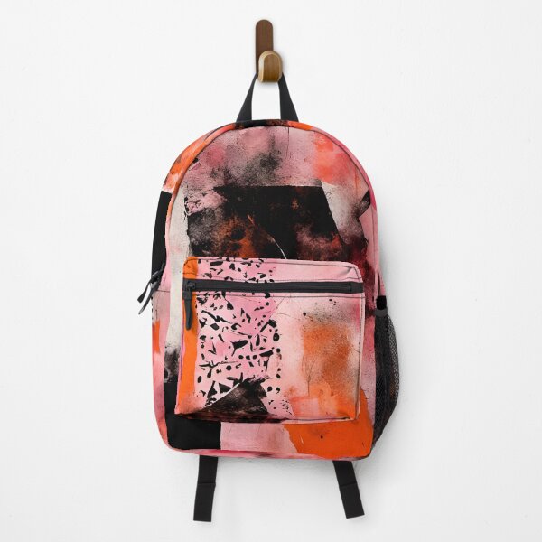 Item preview, Abstract Maximalist Collage - Pink, Orange, Black designed and sold by SirenSeventyOne.