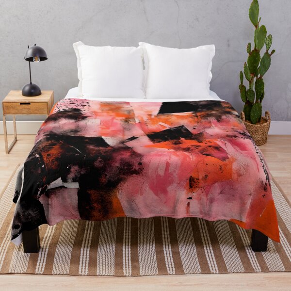 Item preview, Abstract Maximalist Collage - Pink, Orange, Black designed and sold by SirenSeventyOne.