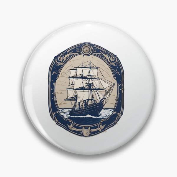 Item preview, Retro sailing ship designed and sold by DerSenat.