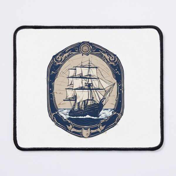 Item preview, Retro sailing ship designed and sold by DerSenat.