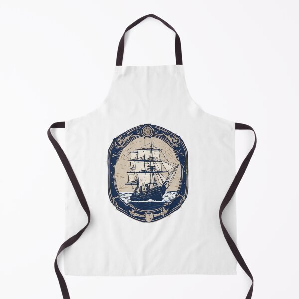 Item preview, Retro sailing ship designed and sold by DerSenat.