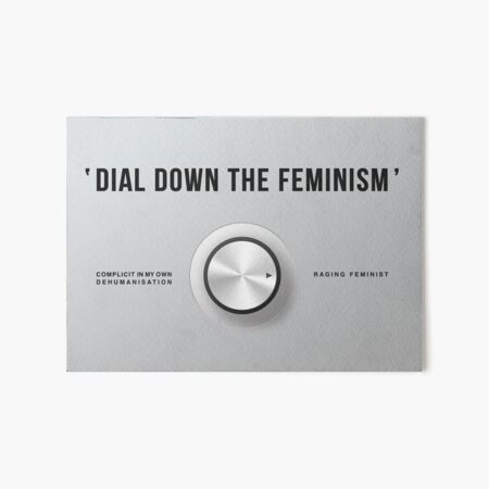 Item preview, Dial Down the Feminism (English) designed and sold by dialitdown.