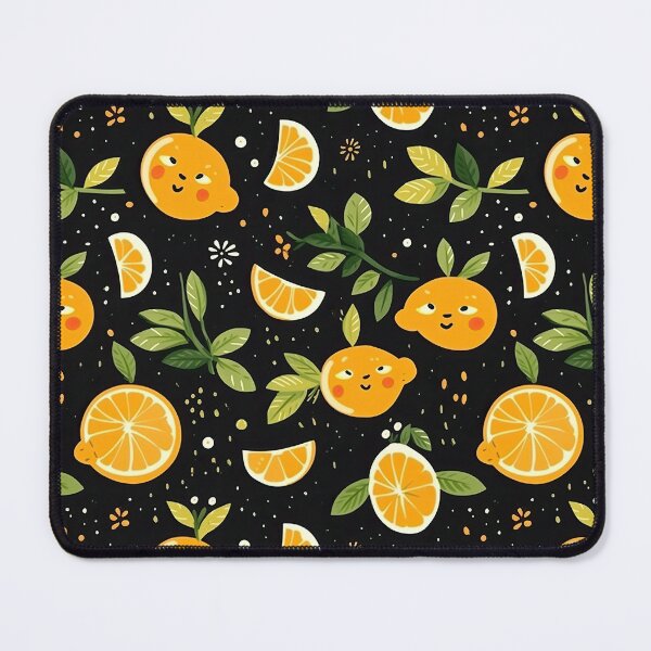 Item preview, cute orange seamless designed and sold by NatthyDesign.