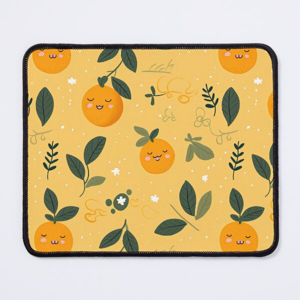 Item preview, cute orange seamless designed and sold by NatthyDesign.