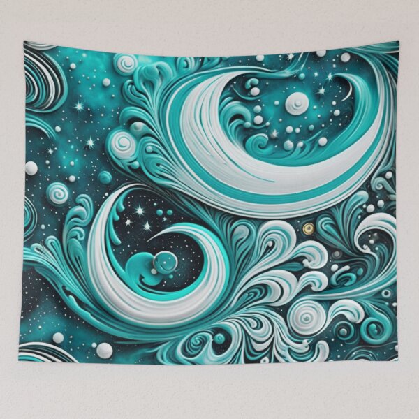 Item preview, Abstract Space, Planets, Nebulas, Galaxies designed and sold by BirdsnStuff.