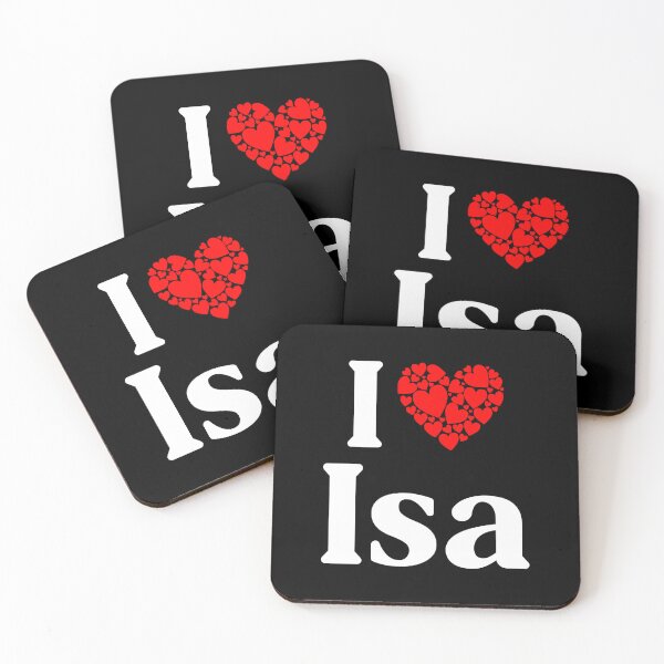 Item preview, Isa Heart - I Love Isa designed and sold by MiraclePitts.