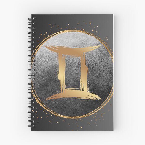 Item preview, Gemini Astrology Zodiac symbol gold designed and sold by FAFiloArtist.