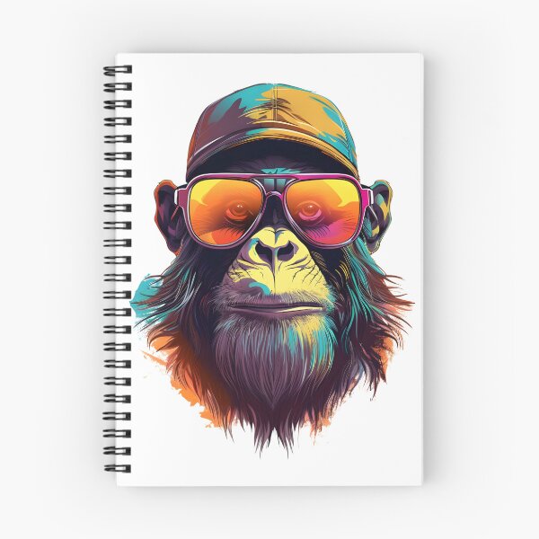 Item preview, Hipster Monkey designed and sold by WisdomWeaveTees.