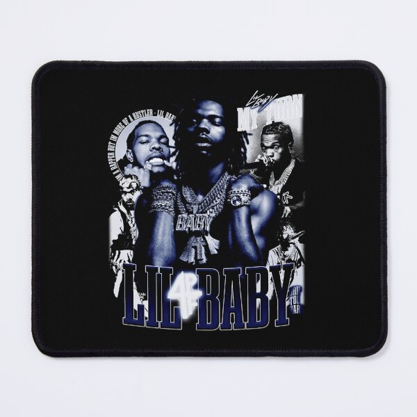 Item preview, Lil Baby Iced Rapper Hiphop designed and sold by KamilleKoelpin4.
