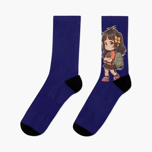 Item preview, Back to school. Little Schoolgirl designed and sold by CatCoconut-Art.