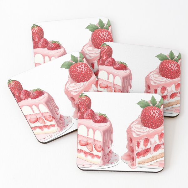 Item preview, Mouth-watering strawberry cake designed and sold by Natcharee.