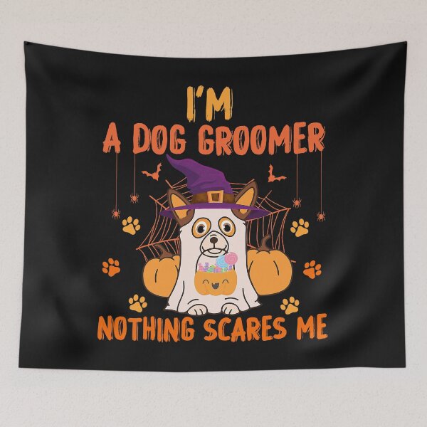 Item preview, I'm A Dog Groomer Halloween Ghost designed and sold by mainana78.