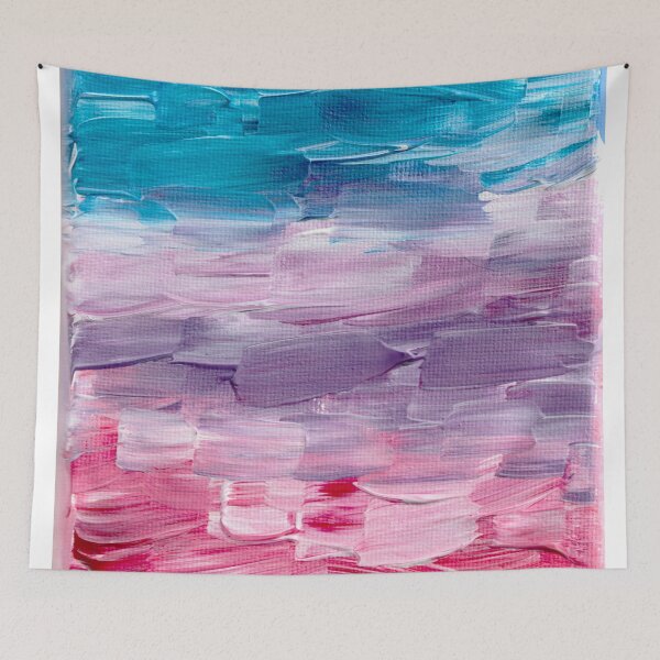 Item preview, Pastel impressionist abstract sunset designed and sold by feeble-platypus.