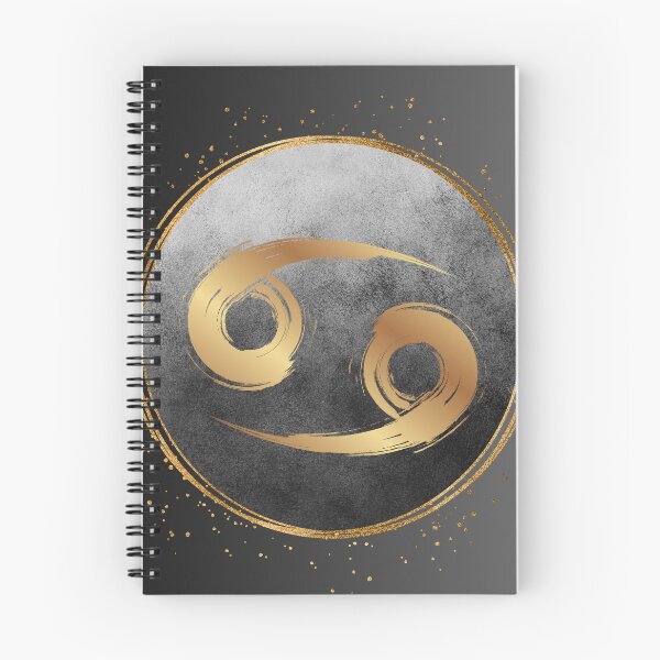 Item preview, Cancer Astrology Zodiac symbol gold designed and sold by FAFiloArtist.