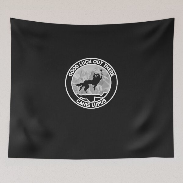 Item preview, Fantastic Mr Fox Wolf Canis Lupus Fill designed and sold by DelaneyOlsen.