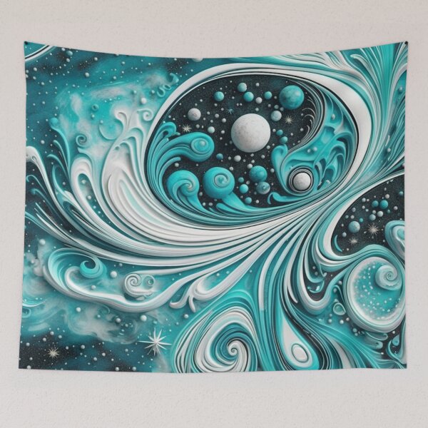 Item preview, Abstract Space, Planets, Nebulas, Galaxies designed and sold by BirdsnStuff.