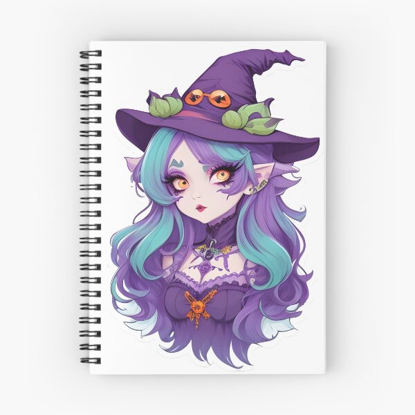 Aperçu de l'œuvre Douceur effrayante : joli autocollant d'Halloween créée et vendue par justomi.