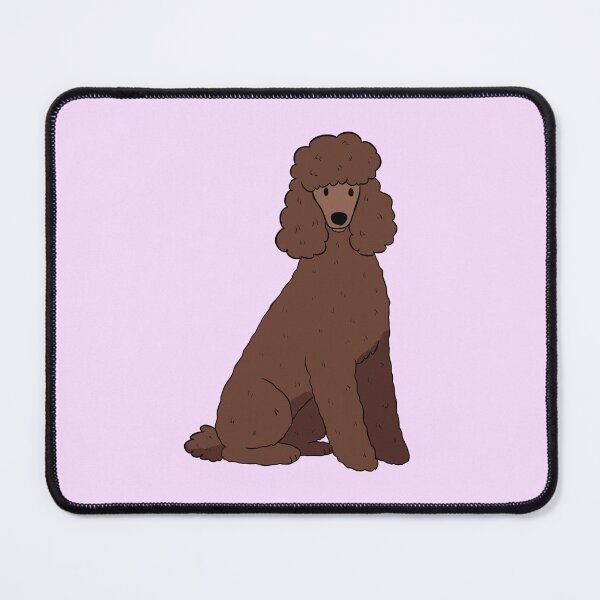 Item preview, Cute chocolate poodle dog designed and sold by Yaragold.