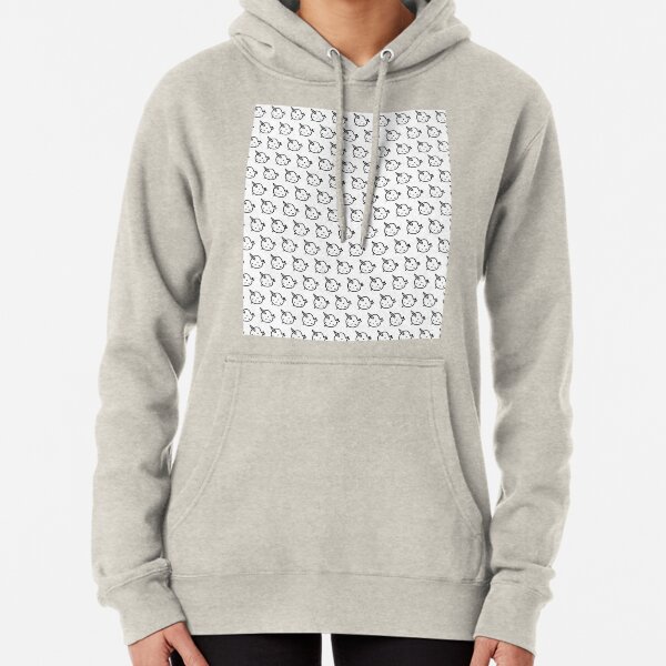 narwhal hoodie with horn