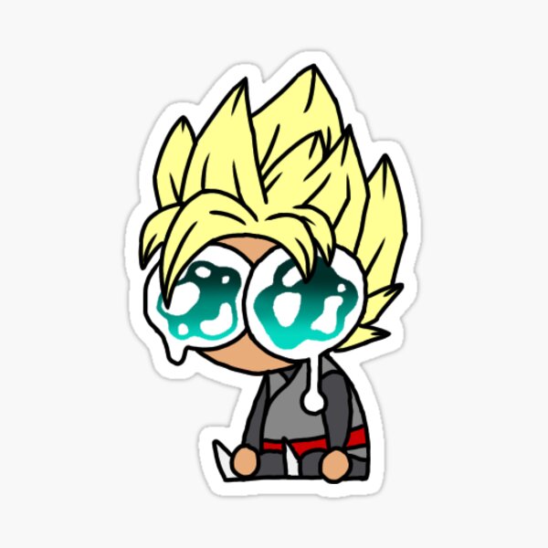 Item preview, Crying Super Saiyan Goku Black designed and sold by LunacoVR.