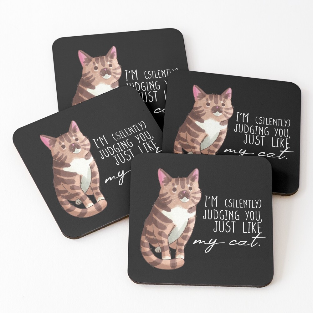 Ragdoll Cat Coasters Set of 4