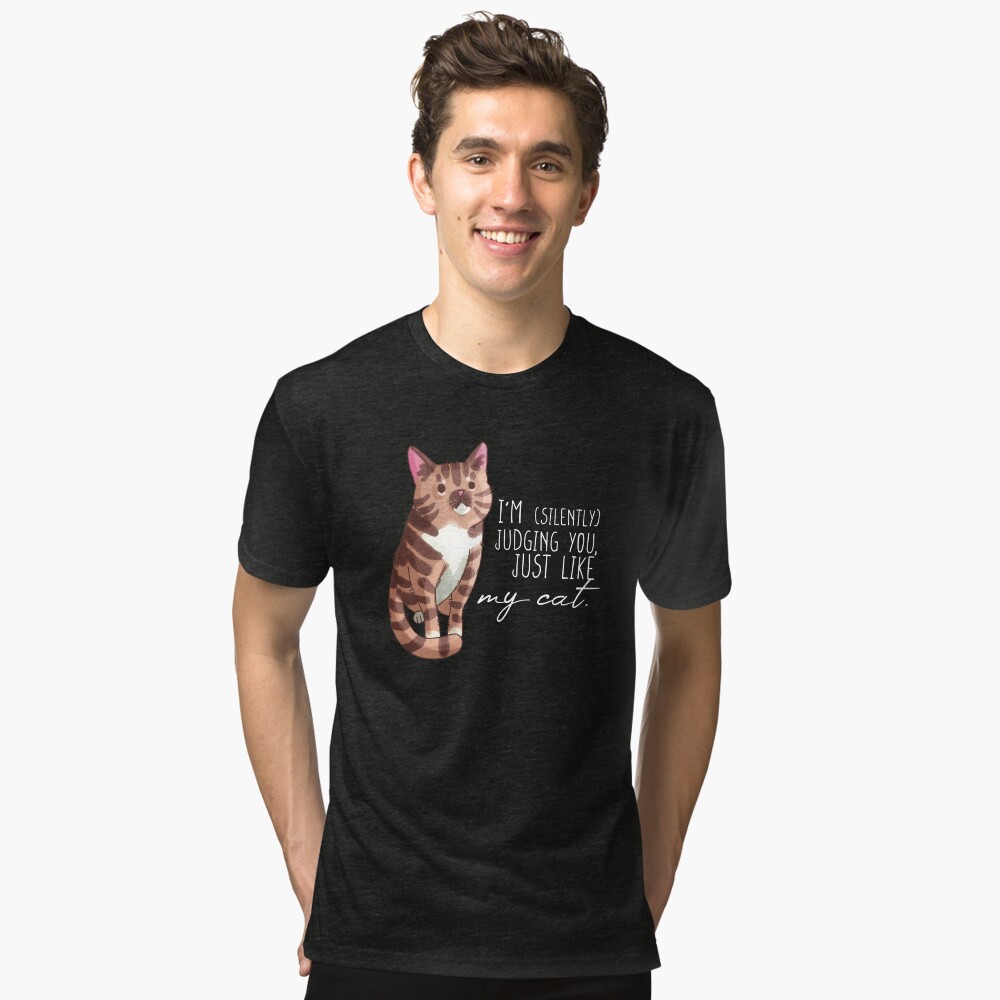 Item preview, Tri-blend T-Shirt designed and sold by FelineEmporium.