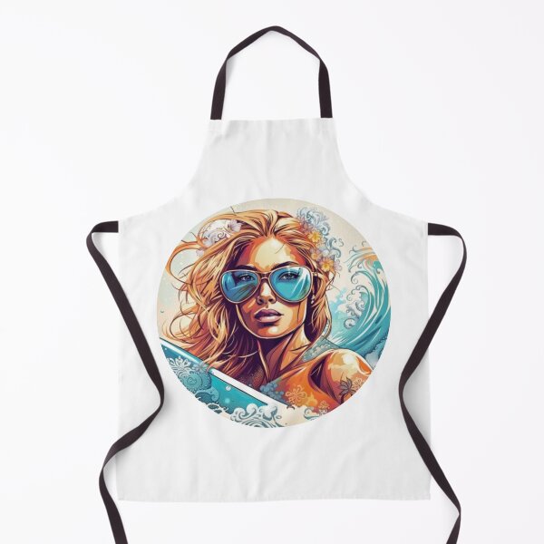 Item preview, Cool surfer girl designed and sold by JackFreestone.