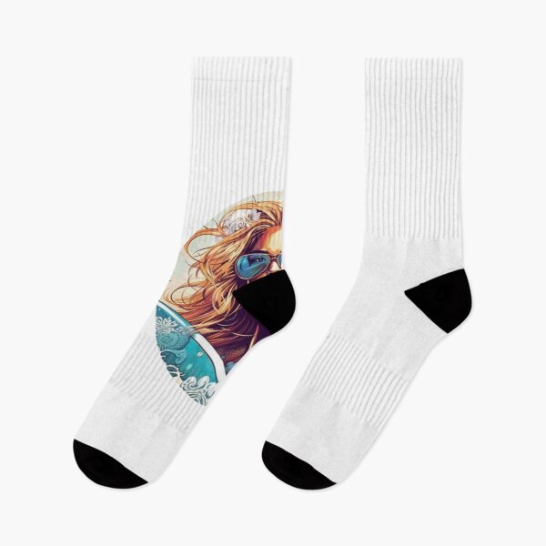 Item preview, Cool surfer girl designed and sold by JackFreestone.