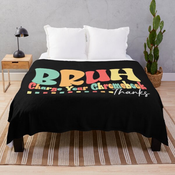 Item preview, Funny Teachers Bruh Charge Your Chromebook Thank Humor designed and sold by mainana78.