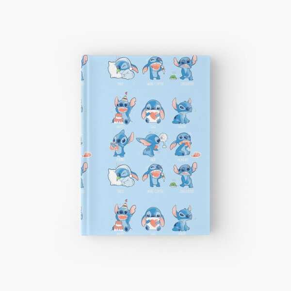 Stitch emoticon! Cuaderno de tapa dura