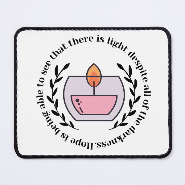 Item preview, Hope is the light in darkness hope, quotes designed and sold by Aesthetix18.
