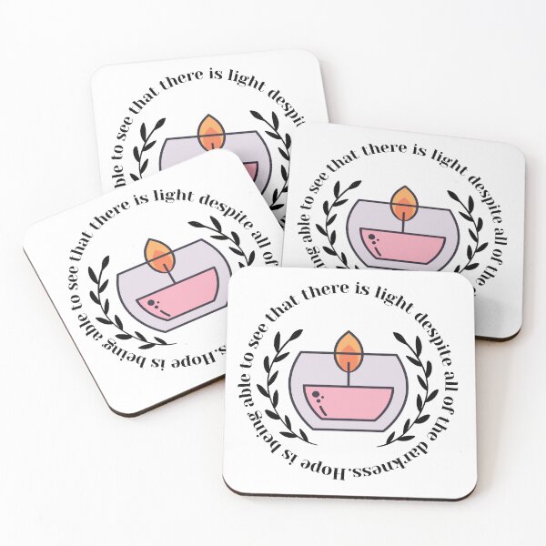 Item preview, Hope is the light in darkness hope, quotes designed and sold by Aesthetix18.